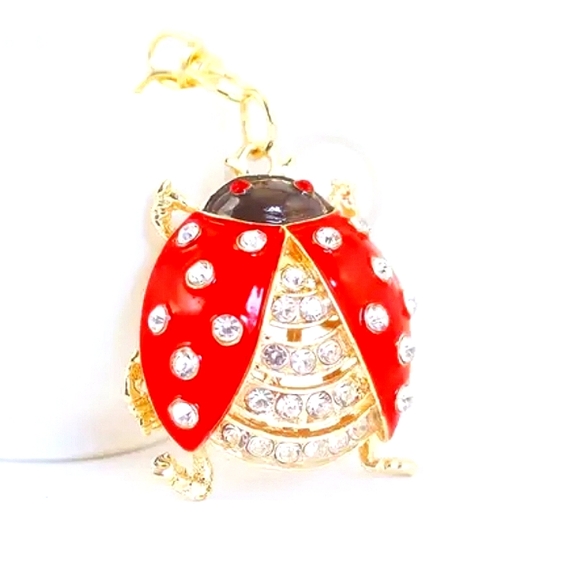 Ladybug Purse Charm - Picture 2 of 2
